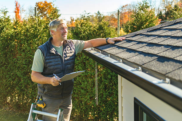 Professional Flat Roof Repair technician working in Ferdinand, ID